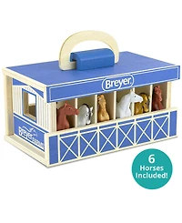 Breyer Horses Breyer Farms 1:32 Scale Stable Mate Play Set, 6 Piece