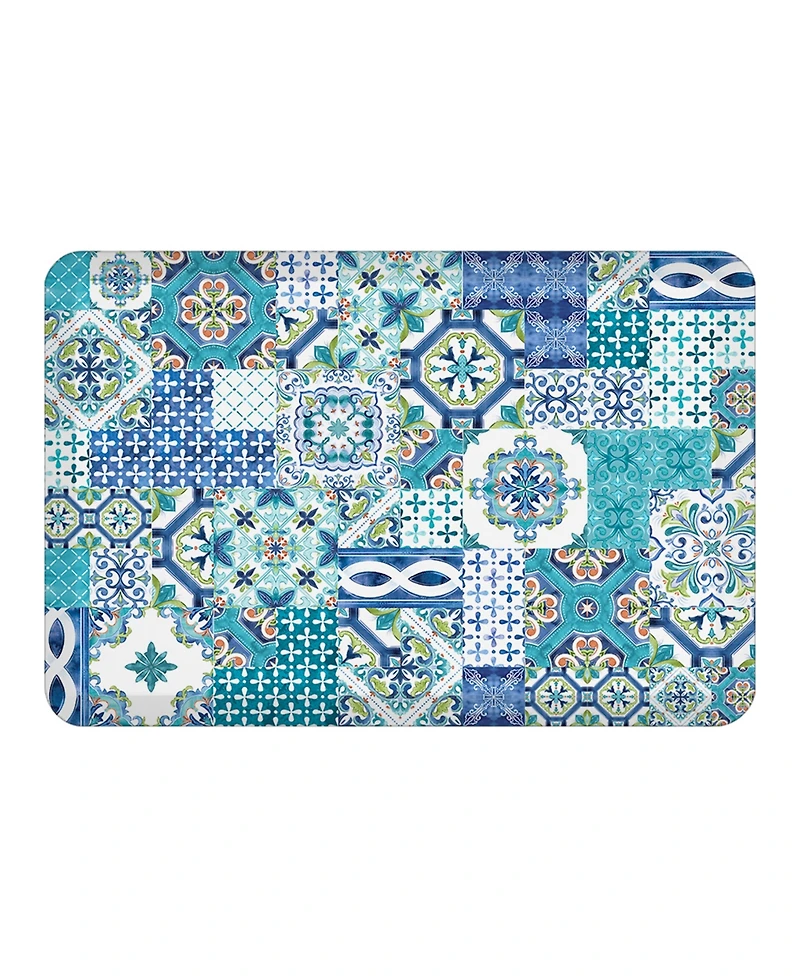 Callisto Tiles Kitchen Mat, 20" x 30"