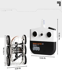 Sharper Image Remote Control Gravity Rover Antigravity Floor Wall Ceiling Climber