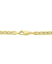 Lightweight Mariner Link 20" Chain Necklace (4mm) in 14k Gold