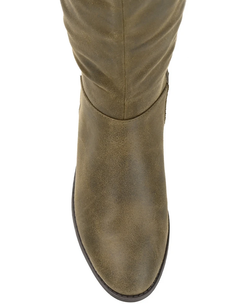 Journee Collection Women's Lelanni Wide Calf Knee High Boots