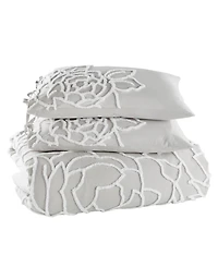 Peri Home Chenille Rose 3-Pc. Duvet Cover Set, King