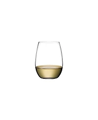 Nude Glass Pure White Wine Glasses, Set of 4