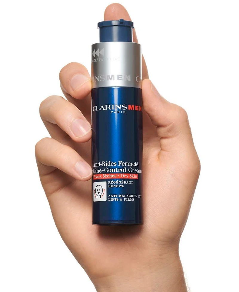 Clarinsmen Line-Control Anti-Aging Moisturizer, Dry Skin, 1.7-oz.