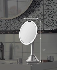 Simplehuman 8" Sensor Makeup Mirror, 5x Magnification and Adjustable Brightness
