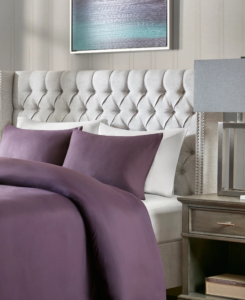 Madison Park Amelia Fabric Tufted Queen Headboard