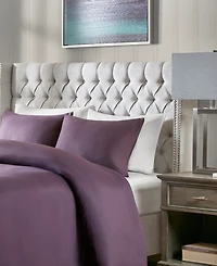 Madison Park Amelia Fabric Tufted Queen Headboard
