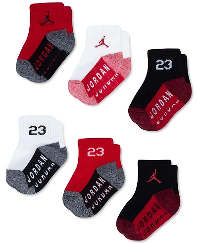 Jordan Baby and Toddler Boys Core Jumpman Ankle Socks