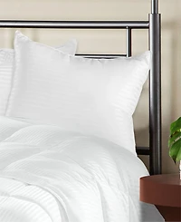 Superior Stripe Down Alternative Medium Firm Back Neck Support 2-Pack Pillows
