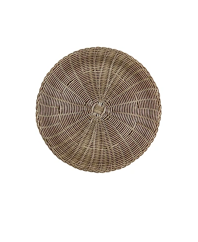 Faux Rattan Placemat Set