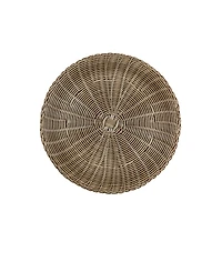 Faux Rattan Placemat Set