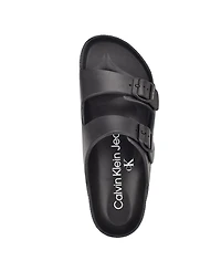 Calvin Klein Men's Zion Open Toe Casual Slip-on Sandals