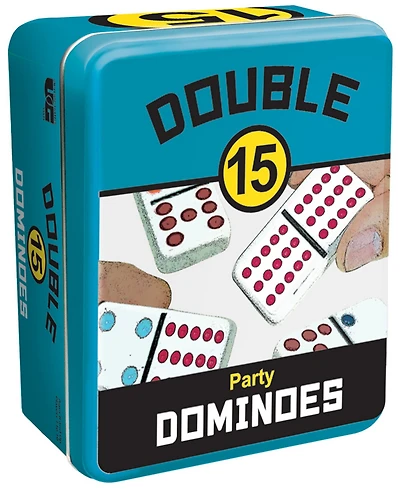 University Games Double 15 Party Dominoes