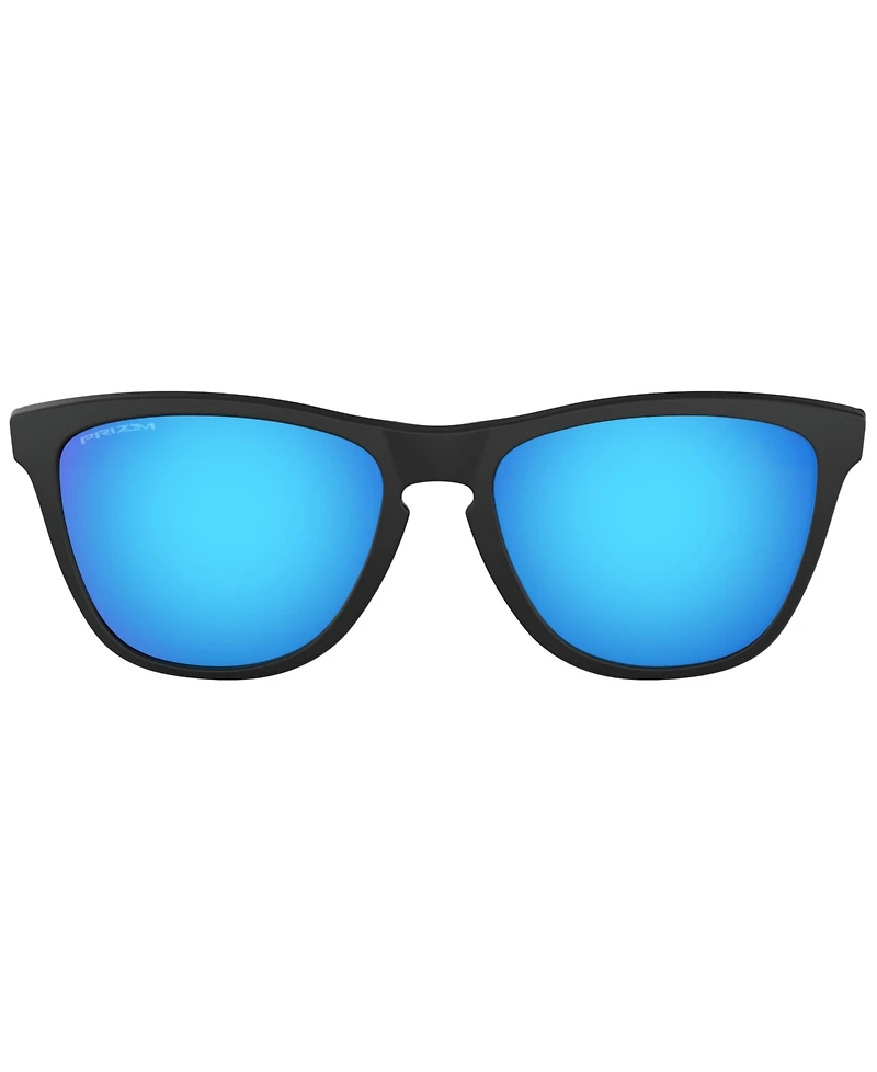 Oakley Men's Low Bridge Fit Sunglasses, OO9245 Frogskins 54