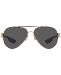 Costa Del Mar Men's Polarized Sunglasses, 6S4010 59