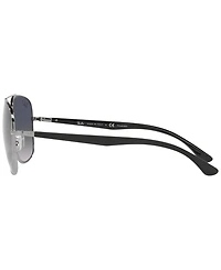 Ray-Ban Unisex Polarized Sunglasses, RB3683 56