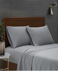 London Fog Garment Wash Solid 6 Piece Sheet Set