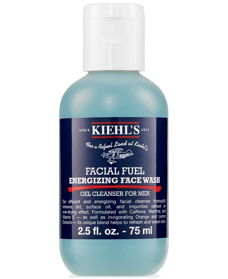 Kiehl's Since 1851 Facial Fuel Energizing Face Wash, 2.5 oz.