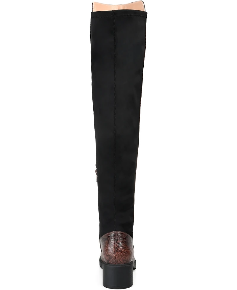 Journee Collection Women's Aryia Extra Wide Calf Boots