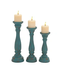 Traditional Candle Holders, Set of 3