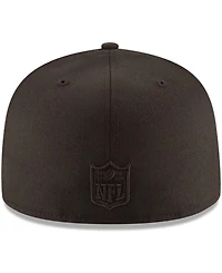 Men's Miami Dolphins Black On Black 59FIFTY Fitted Hat