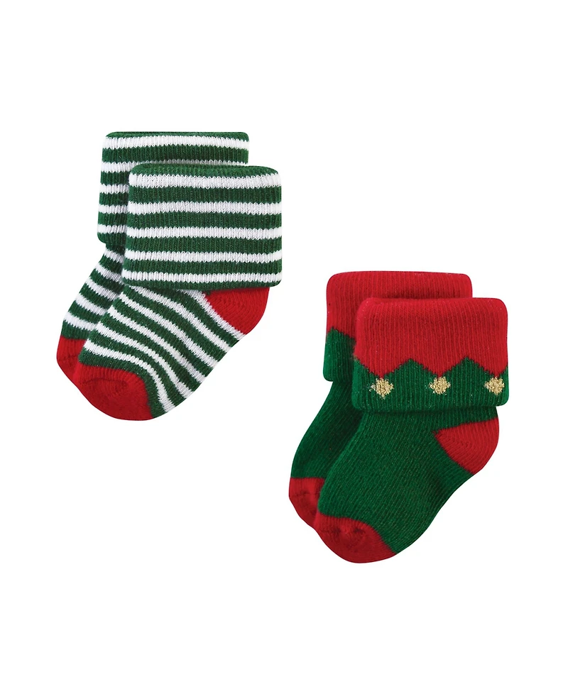 Hudson Baby Boys Unisex Bulk Pack of Soft Terry Socks