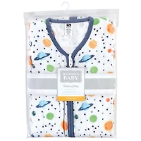 Hudson Baby Boys Unisex Muslin Cotton Sleep Vest