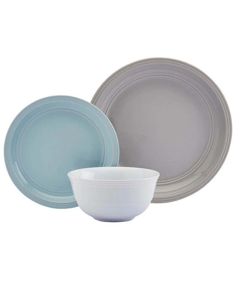 Farmhouse Multicolor 12 Pc. Dinnerware Set, Service for 4