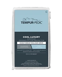 Tempur-Pedic Cool Luxury Zippered Pillow Protector, Contour