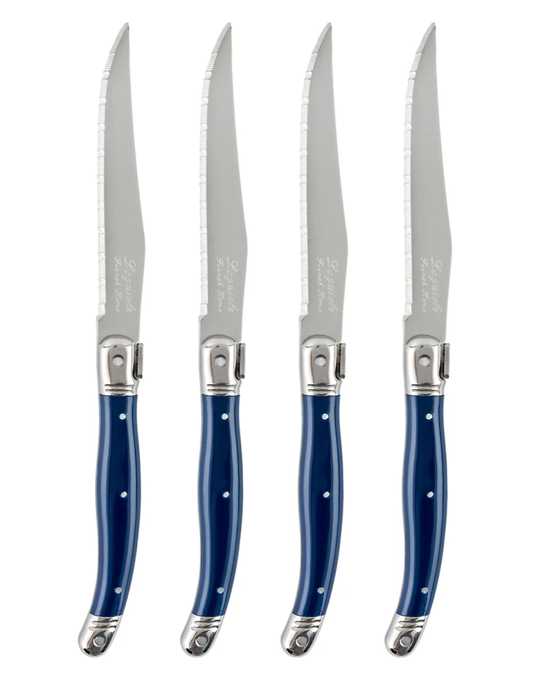 French Home Laguiole Steak Knives, Set of 4