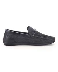Aston Marc Men's Knit Lace-Strap Driving Loafer