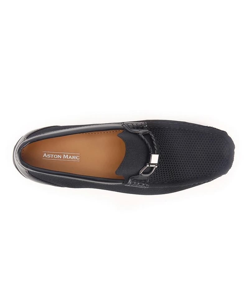 Aston Marc Men's Knit Driving Shoe Loafers