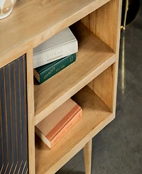 Tv Console with Sliding Doors