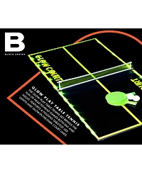 Black Series Glow-In-The-Dark 40" Table Tennis Set