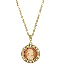 2028 Round Pendant Necklace