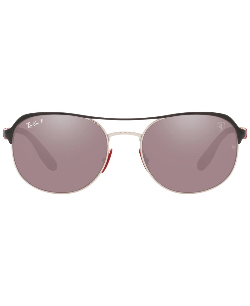 Ray-Ban RB3685M Scuderia Ferrari Collection 58 Unisex Polarized Sunglasses