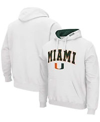 Men's Miami Hurricanes Arch Logo 3.0 Pullover Hoodie