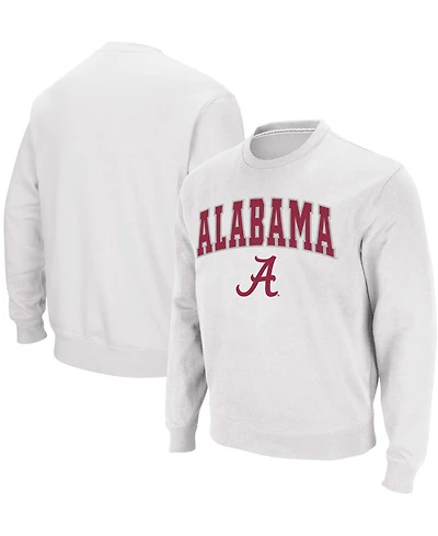 Colosseum Men's Alabama Tide Arch Logo Crew Neck Sweatshirt