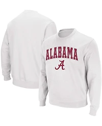 Colosseum Men's Alabama Tide Arch Logo Crew Neck Sweatshirt