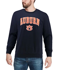 Colosseum Men's Auburn Tigers Arch and Logo Crew Neck Sweatshirt