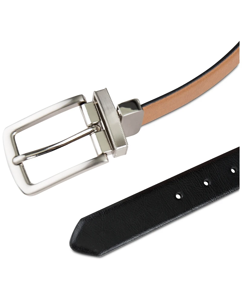 Club Room Men's Reversible Dress Belt, Created for Macy's