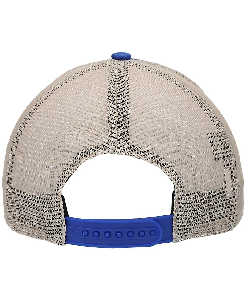 Men's Royal, Natural Los Angeles Rams Flagship Mvp Snapback Hat