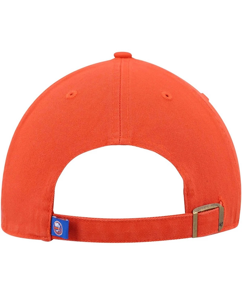 Men's Orange New York Islanders Clean Up Adjustable Hat