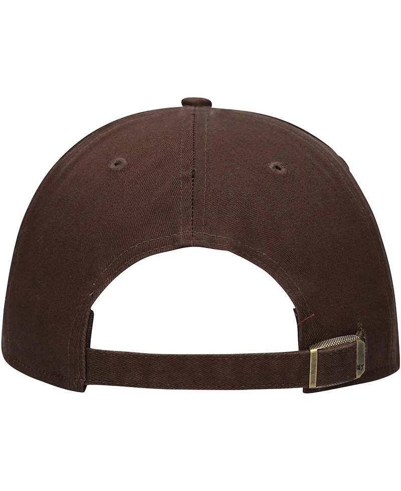 Men's Brown Cleveland Browns Legend Mvp Adjustable Hat