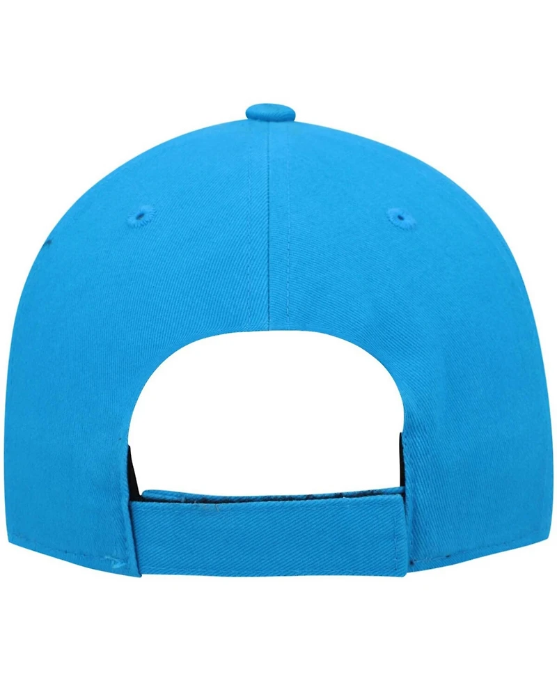 Boys Blue Carolina Panthers Basic Mvp Adjustable Hat