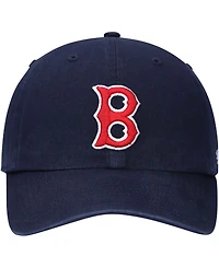 Men's Navy Boston Red Sox 1946 Logo Cooperstown Collection Clean Up Adjustable Hat