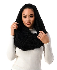 Marcus Adler Women's Ombre Faux Fur Ultra Soft Infinity Scarf