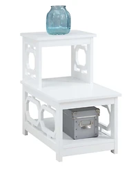 Omega 2 Step Chairside End Table