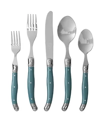 French Home Laguiole 20 Piece Stainless Steel Flatware Set, Service for 4