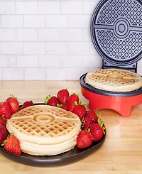 Uncanny Brands Pokemon Waffle Maker - Make Bounty Poke Ball Waffles - Kitchen Appliance